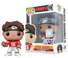 Funko Patrick Mahomes NFL Pop Series 6 front view figure for display