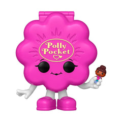 Funko Polly Pocket Flower pink-compact captures nostalgic vibes ideal for shelf styling.