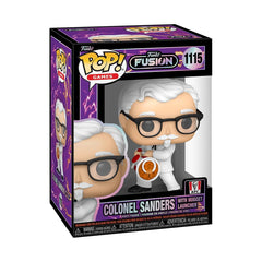 Funko Pop! Ad Icons Fusion Colonel Sanders figure ideal for shelf display