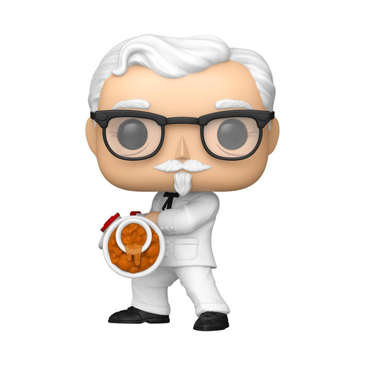 Nugget Launcher accessory shown with Colonel Sanders for display