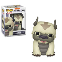 Funko POP! Avatar Appa figure in a window box display for shelf decor.