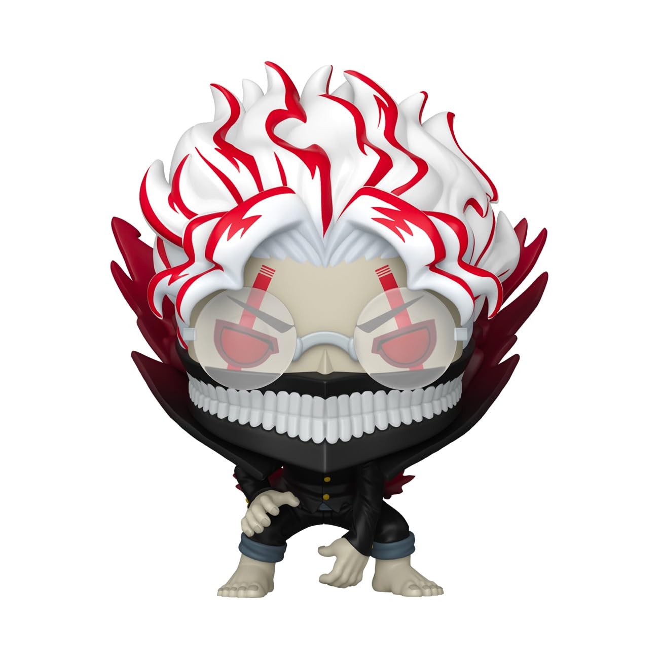 Funko Pop! Animation Okarun vinyl closeup emphasizes durability for daily enjoyment