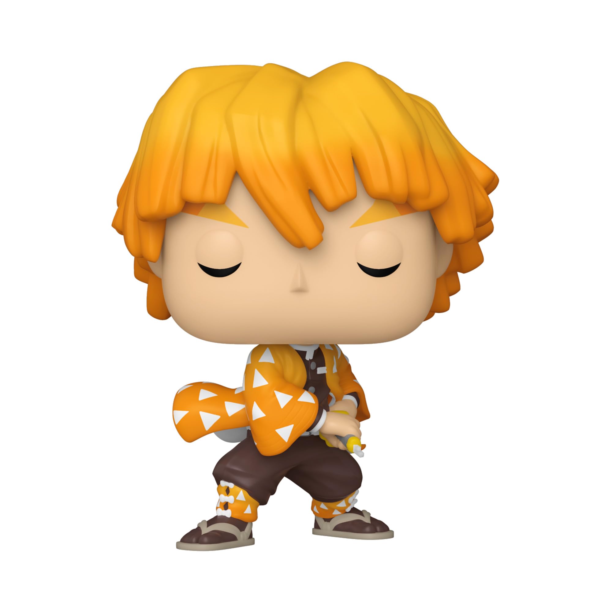 Zenitsu Agatsuma Funko Pop display on desk to spark conversation.