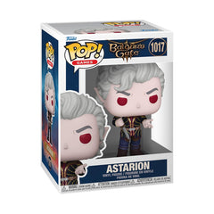 Funko Pop Baldur's Gate Astarion front view for desk display