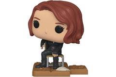 Funko Pop Deluxe Black Widow Victory Shawarma figure for display and collection