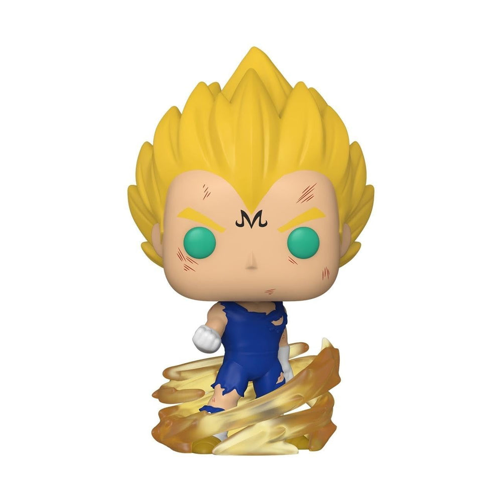 Majin Vegeta figure in window box ready for shelf display