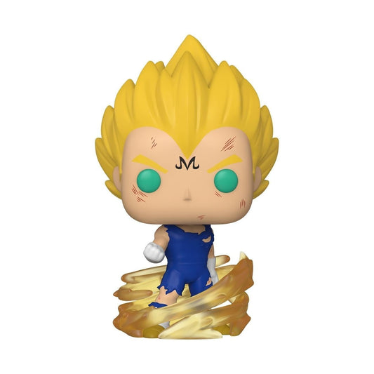 Majin Vegeta figure in window box ready for shelf display
