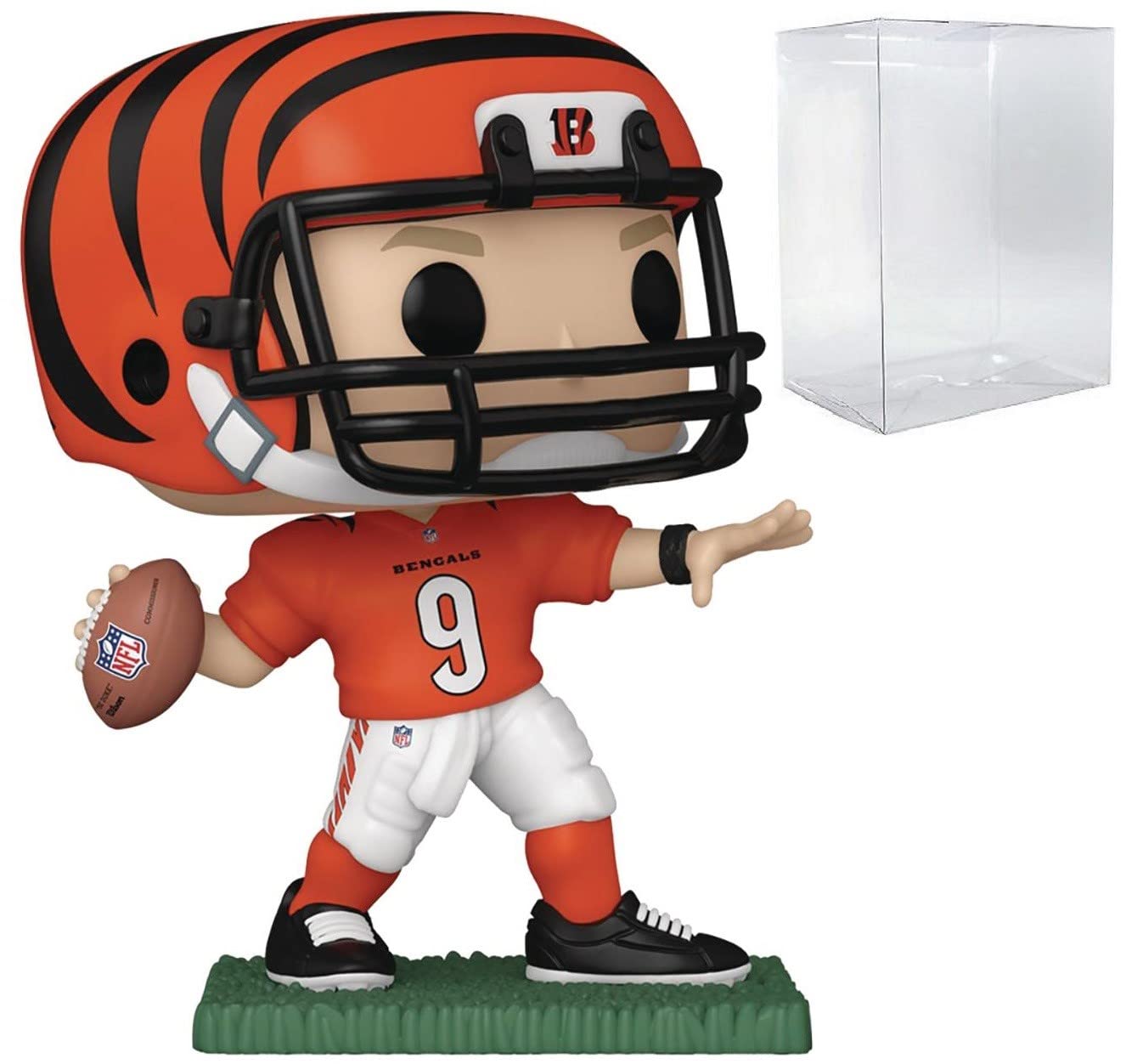 Funko Joe Burrow Pop figure for safe, stylish display