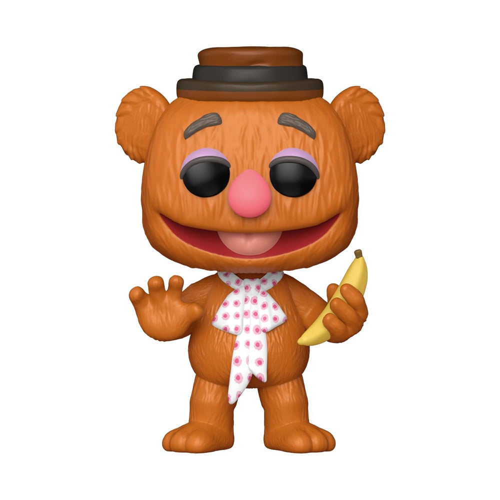 Funko Pop! Fozzie Bear side view highlighting compact size