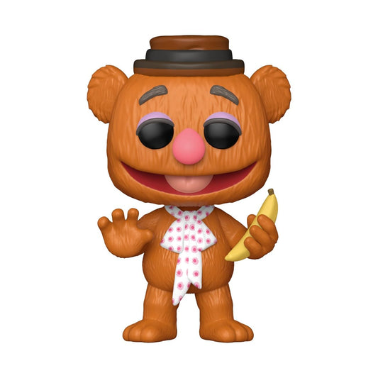Funko Pop! Fozzie Bear side view highlighting compact size
