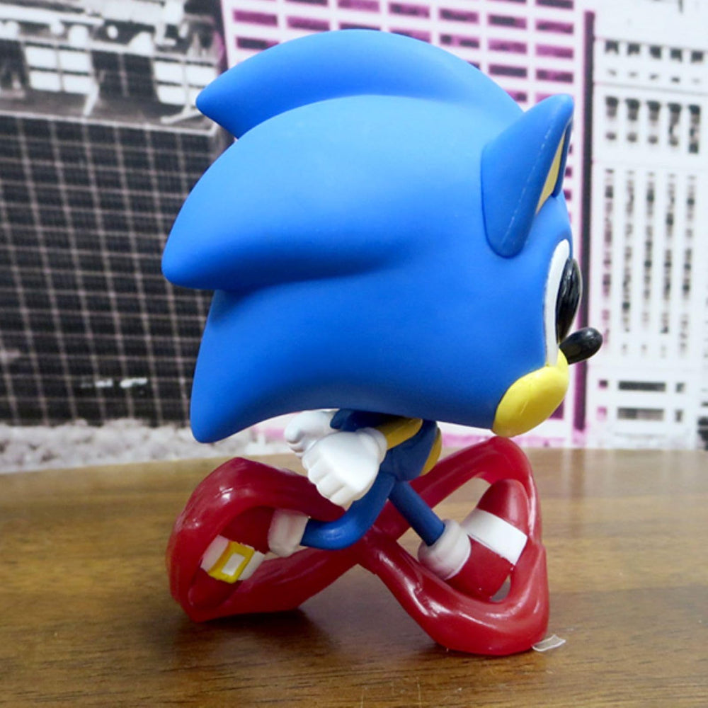 Funko Pop! Sonic 30th front view shows vibrant colors for shelves