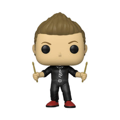 Funko POP! Green Day Tre Cool side view highlights vibrant multicolor finish
