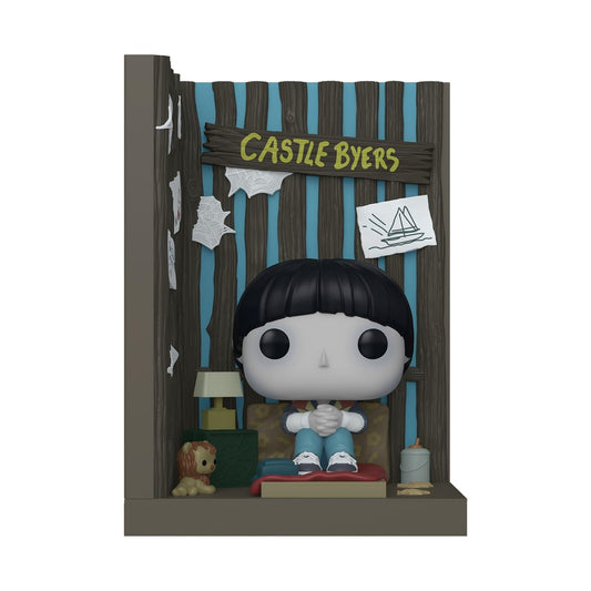 Funko Pop! Nooks acrylic sleeve keeps Will Upside Down secure and ready for stacking displays.