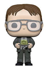 Funko Pop! Office Dwight collectible for display cases and gift ideas.