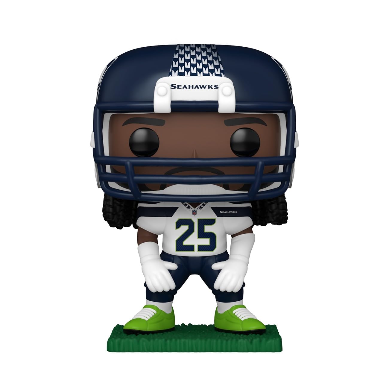 Funko Pop Richard Sherman Seahawks uniform figure ideal for shelf