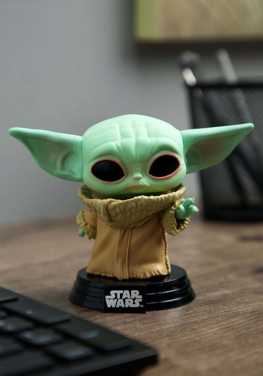 Funko Pop! The Child bobblehead side view, perfect for displays