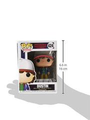 Funko POP Dustin with Compass window box, perfect gift-ready packaging.