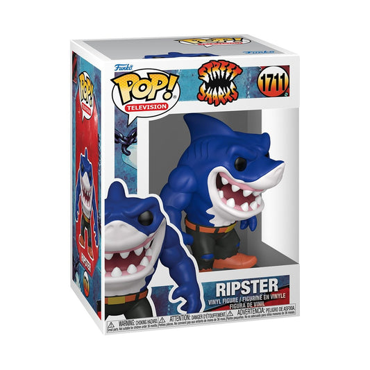 Funko Pop Street Sharks Ripster figure ready for display and collecting.