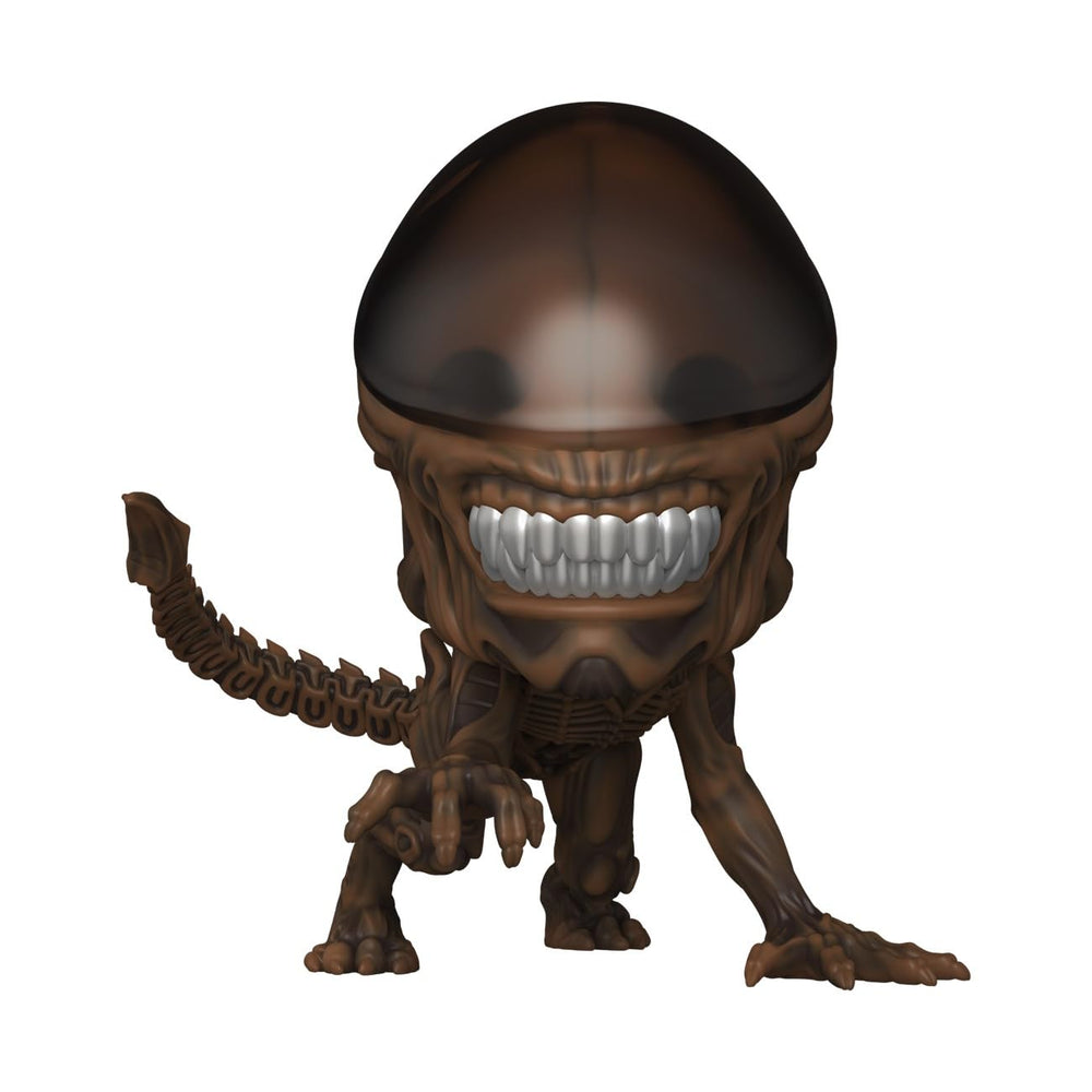 Funko Pop Super Alien 3 Xenomorph The Runner side view—compact shelf display