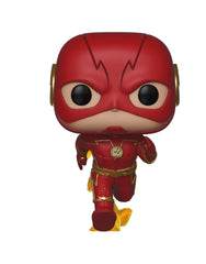 Funko Pop! The Flash in a window display box, ideal for gifting and showcasing.