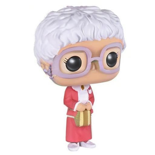 Funko collectible complements Golden Girls and POP collections.