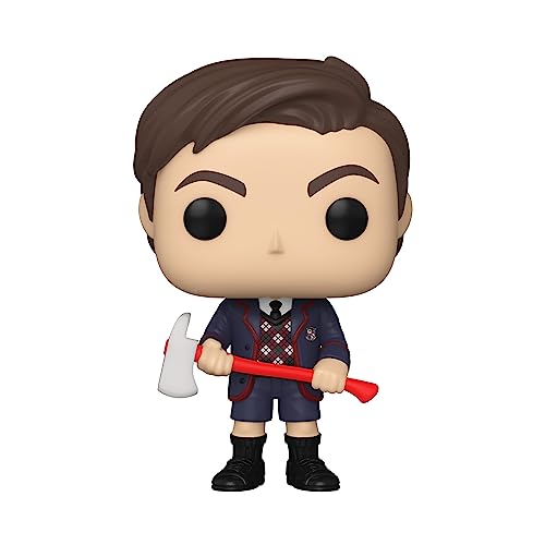 Funko Pop Umbrella Academy Number Five box display, official packaging for collectors.