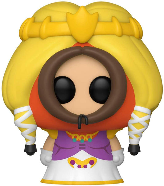 Funko Princess Kenny Pop! figure on display shelf for collectors