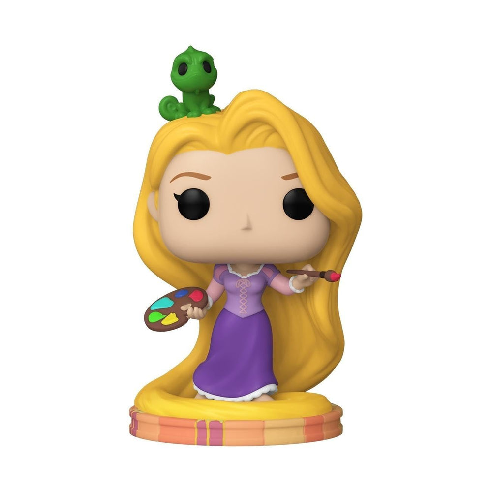 Funko Rapunzel Ultimate Princess vinyl figure shown in a window box, ready for gifting.
