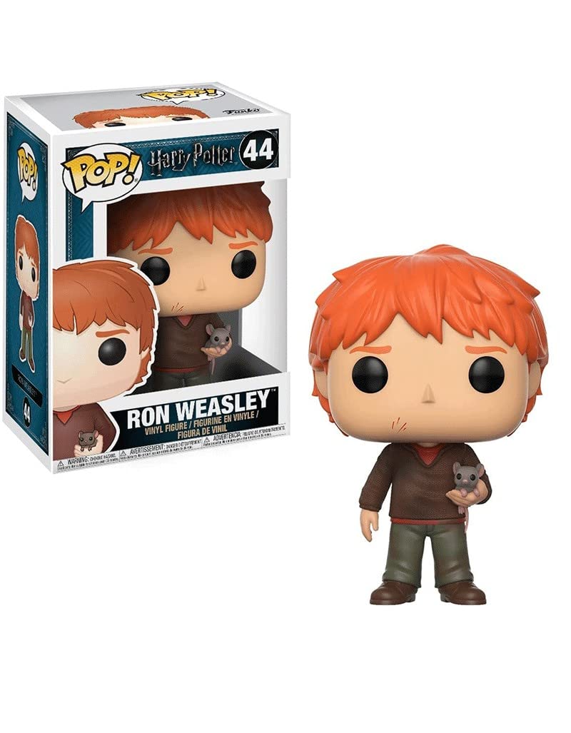 Funko Ron Weasley with Scabbers vinyl figure close-up for display or gifting