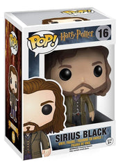 Funko Sirius Black POP vinyl figure in window box for display and collection.