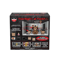 Funko Snaps Freddy face piece shows expressive details for scene customization.