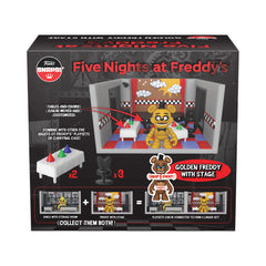 Funko Snaps Golden Freddy pieces close-up for customizing face plates and torso