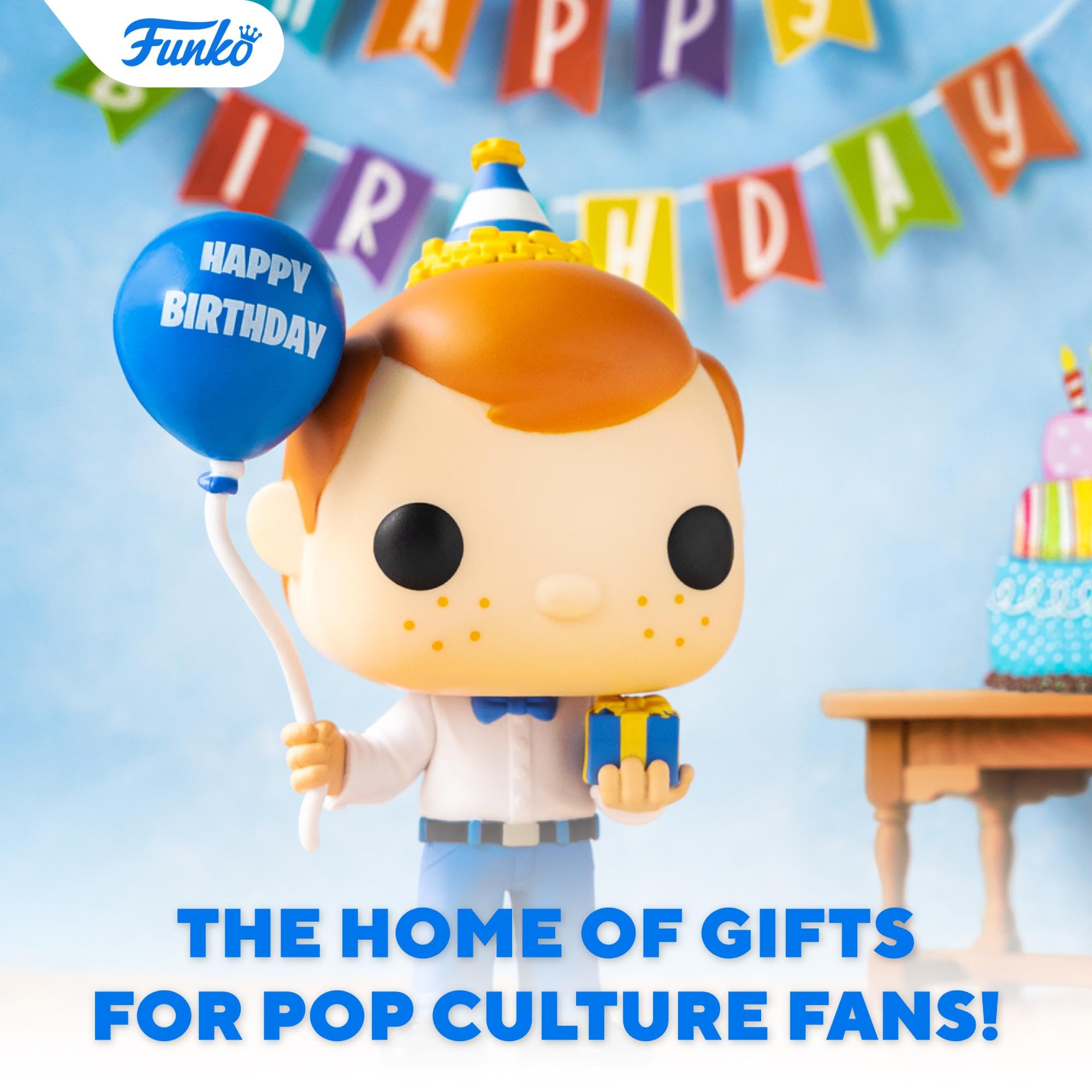 Funko Snaps storage boxes add authentic clutter to the room scene.