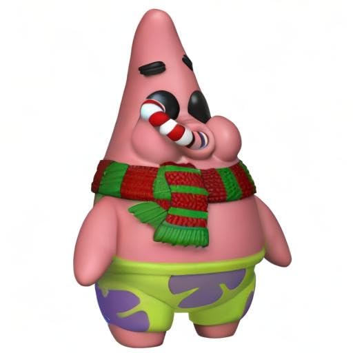 Funko Pop Patrick packaging showcasing the collectible, ideal for gifting.