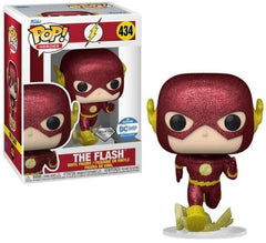 Funko The Flash Diamond Exclusive figure in action for display and collection.