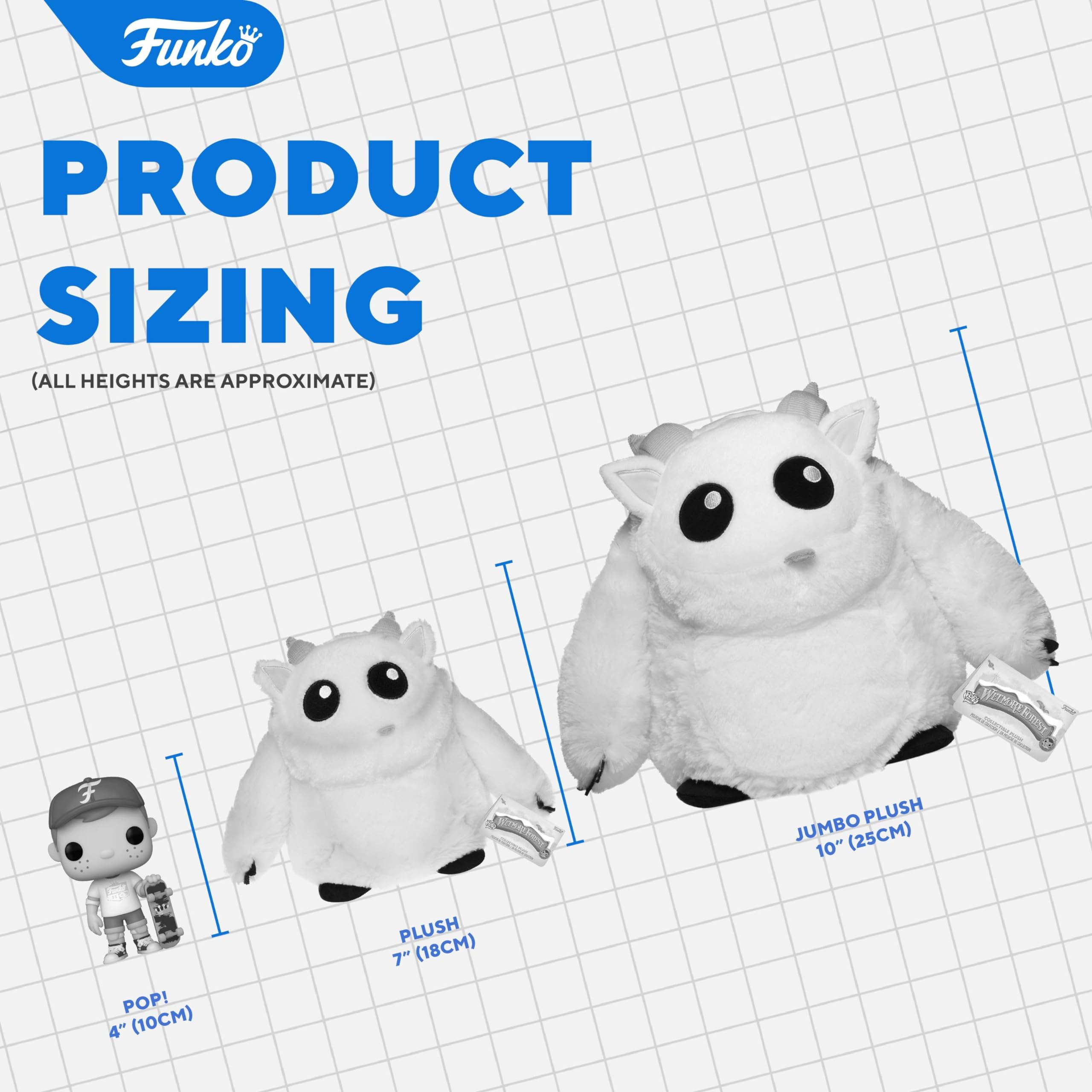 Funko Tie-Dye Freddy plush side view, great for shelf decor.