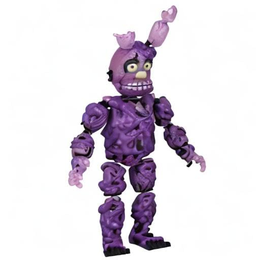 Funko Toxic Springtrap glow effect enhances nocturnal display.