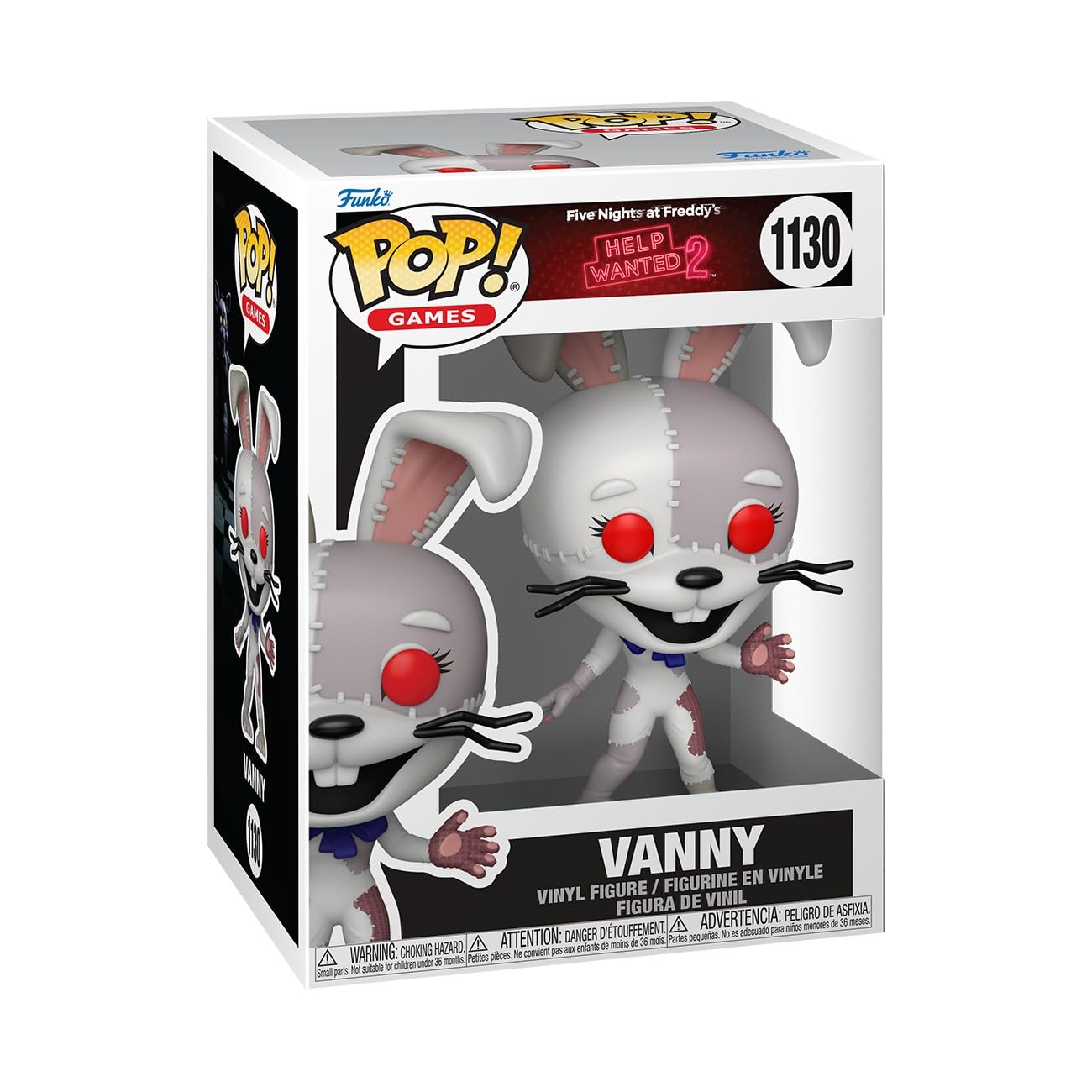 Funko Vanny front view collectible vinyl figure, perfect for shelf display and collection.