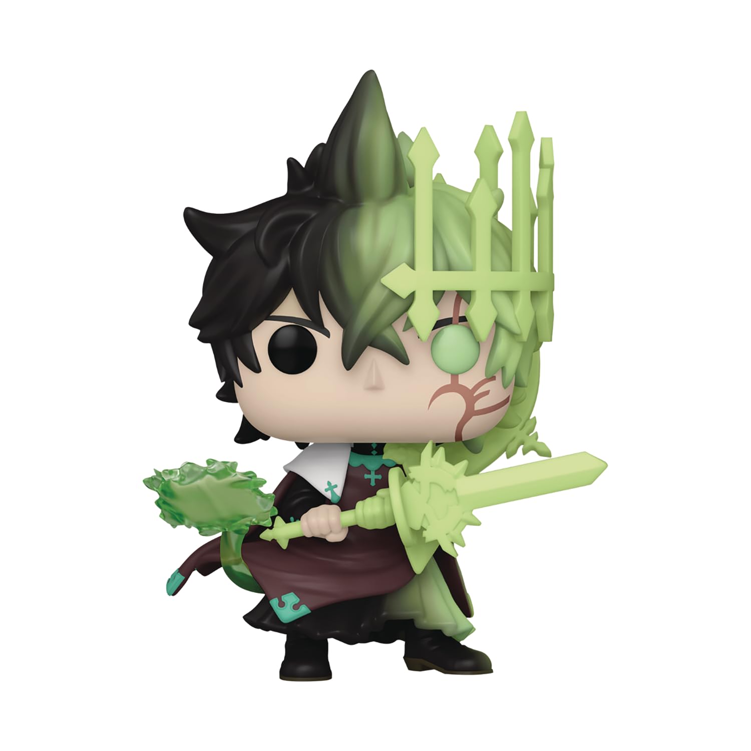 Funko Yuno Spirit of Zephyr glow-in-the-dark figure ready for display on a shelf