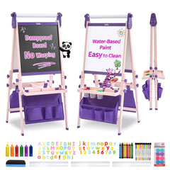FUNLIO Foldable Easel – anti-warping board offering portable art sessions for kids.