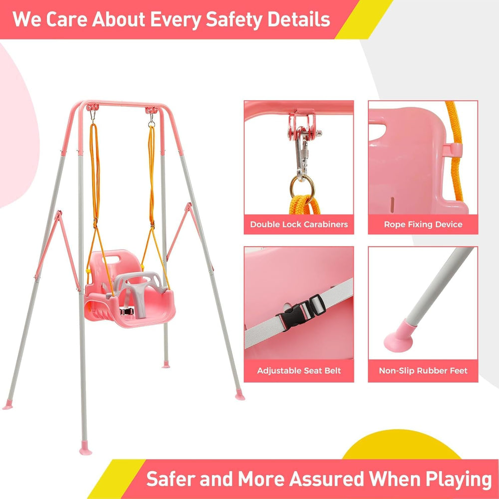 FUNLIO swing offers easy, family-friendly assembly and setup