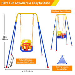 FUNLIO swing suitable for indoor and outdoor spaces for year round fun