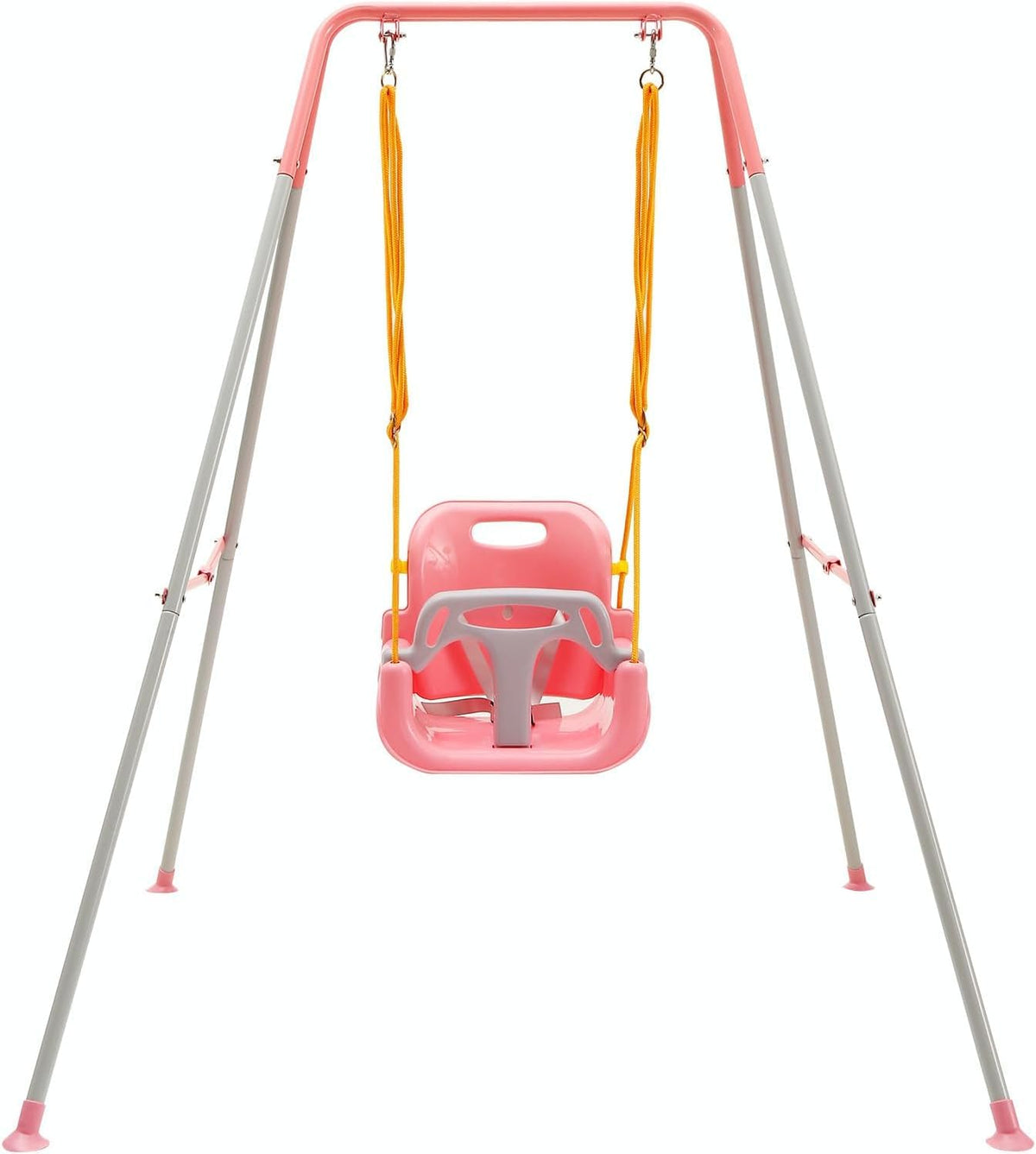 FUNLIO toddler swing with foldable stand for easy storage and setup