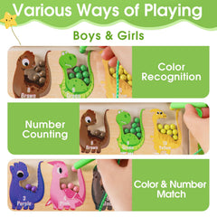 FunMission color recognition maze beads detail with 10 bright beads