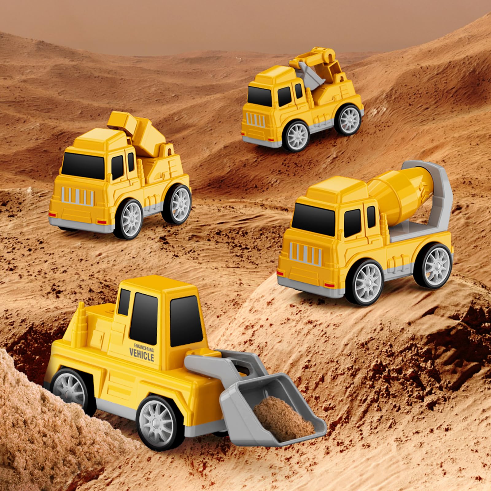 FunMission excavator mini car for active role-play adventures
