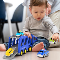 FunMission friction-power vehicle invites push-and-go action during playtime