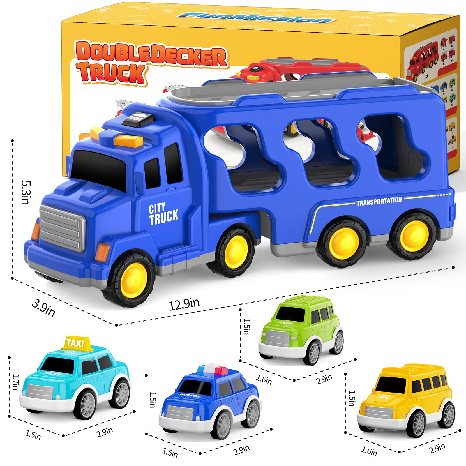 FunMission mini-bus toy adds color and city role-play opportunities