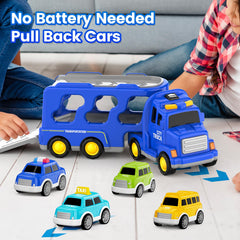 FunMission police car toy supports adventure stories and pretend safety play