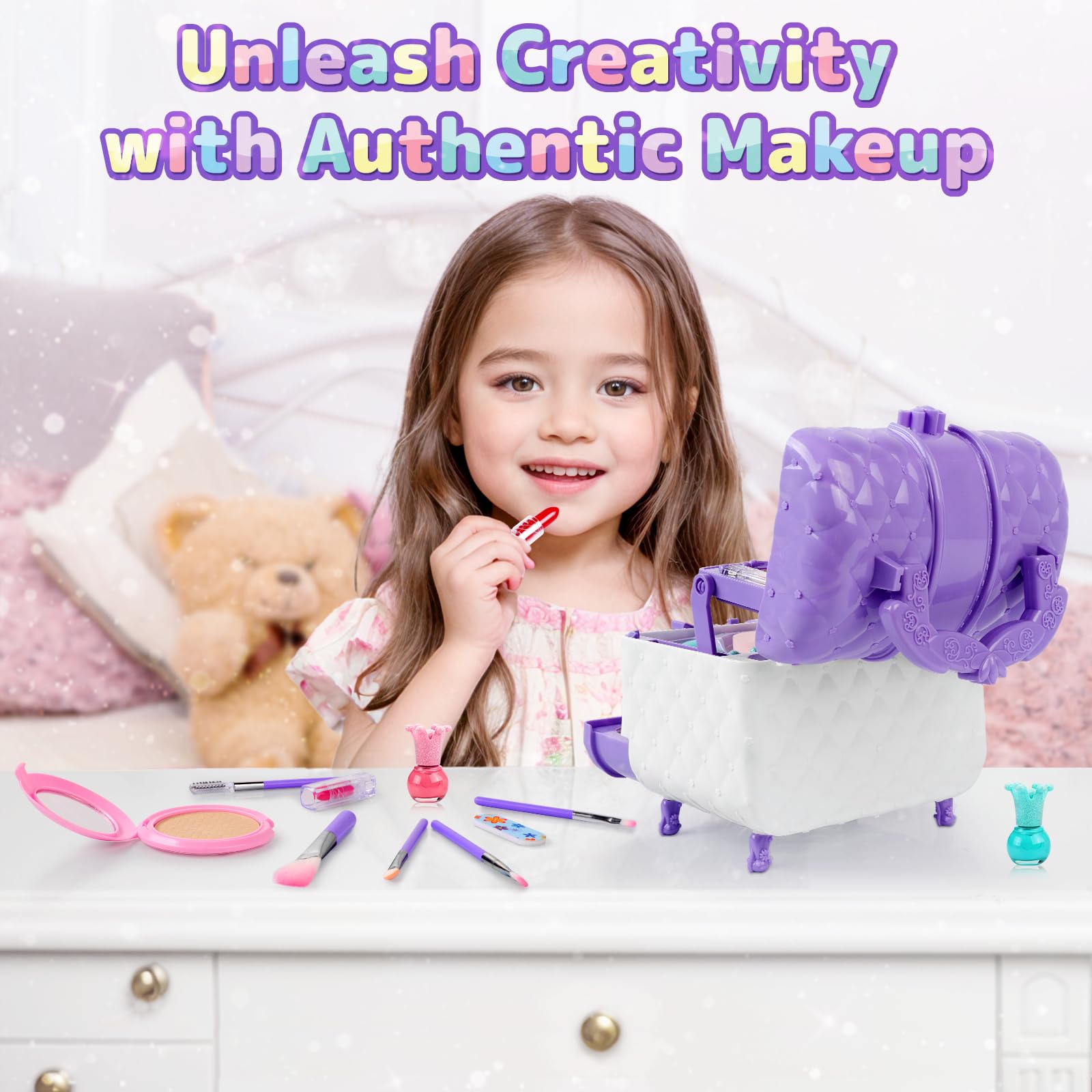 FunMission skin-friendly materials keep delicate skin comfortable during pretend play.