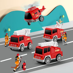 FunMission ladder-truck image capturing reach and rescue play